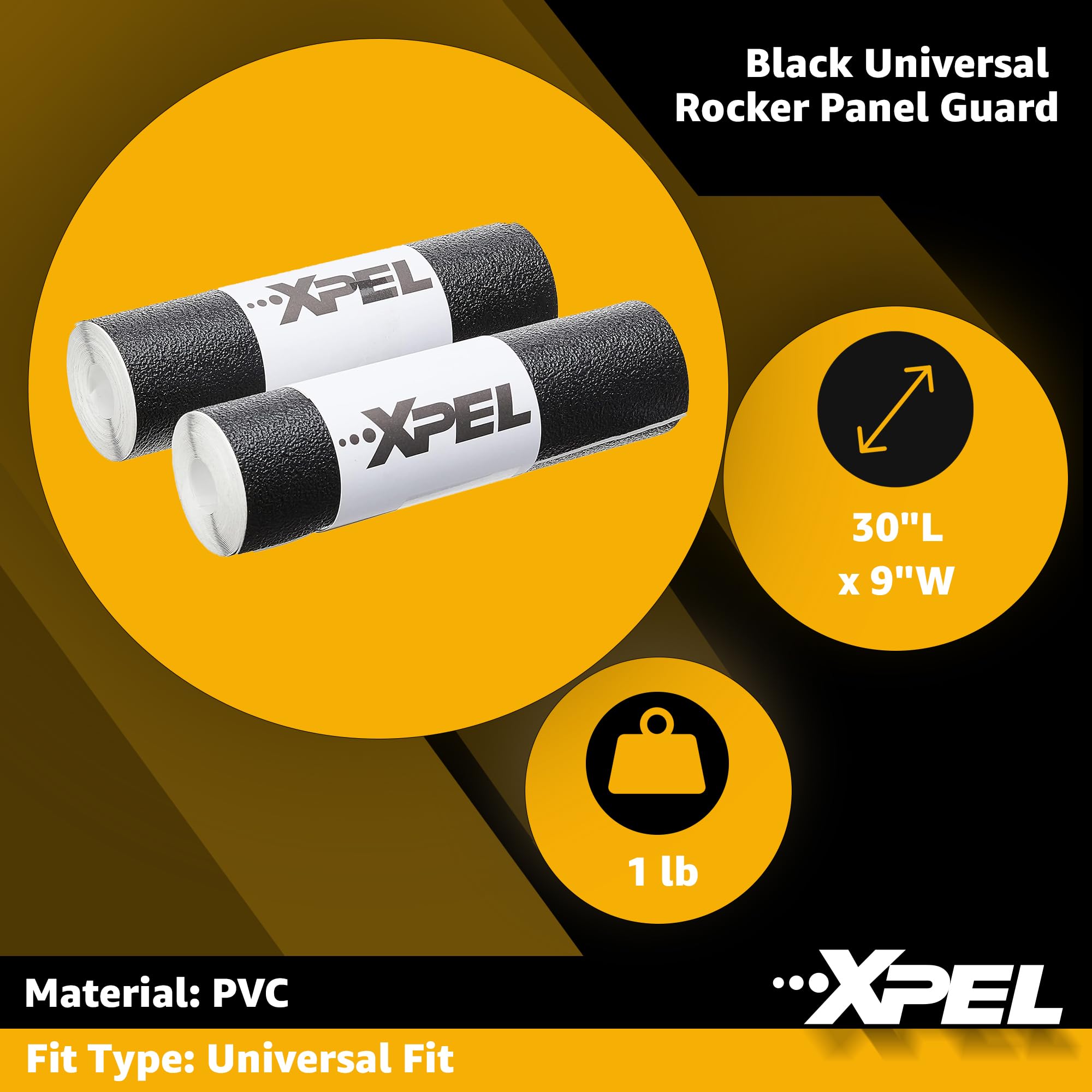 Foto 5 | Protector De Panel Basculante Xpel Armor, Negro, Universal, 2,7 M X 9 Cm - Venta Internacional.