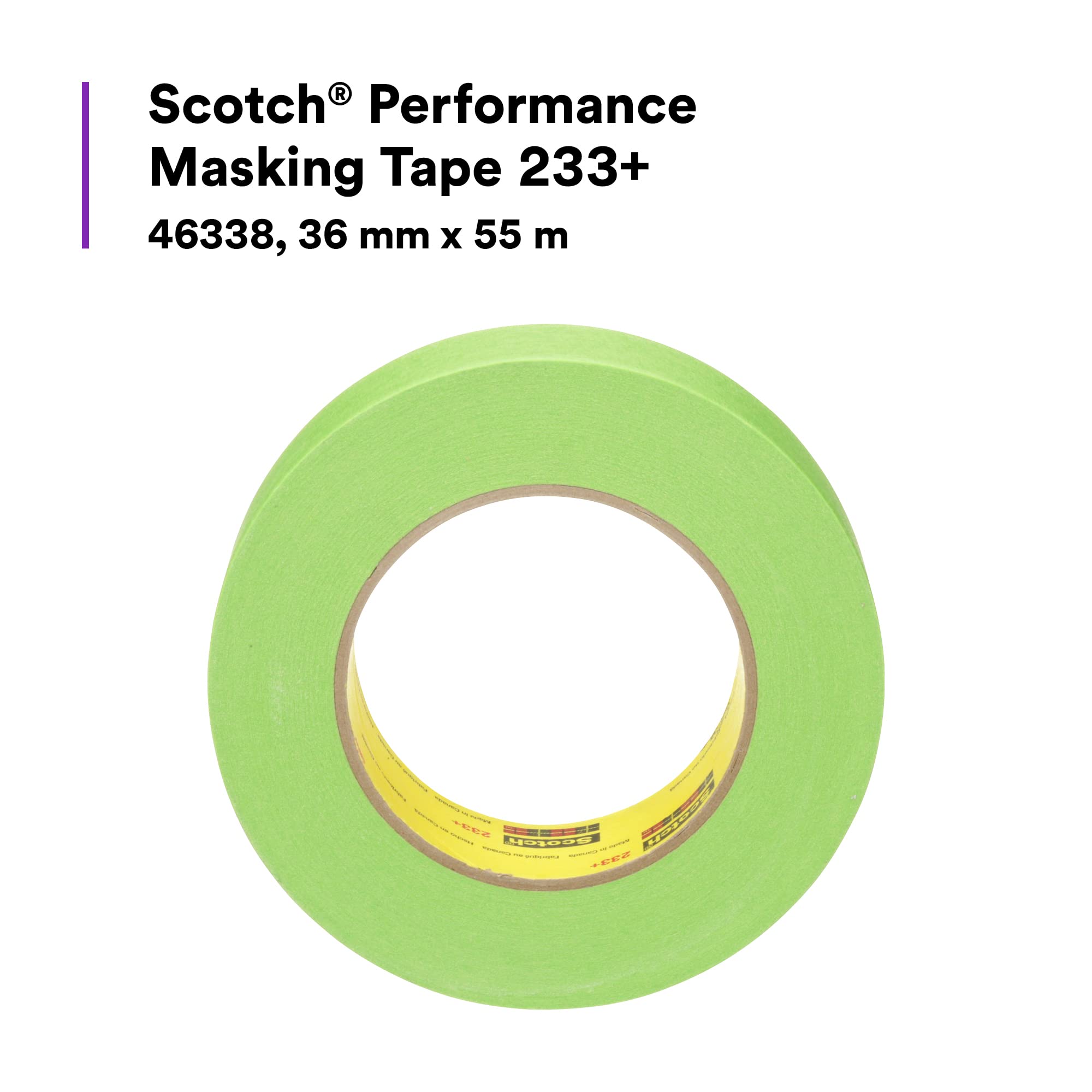 Foto 4 pulgar | Cinta Adhesiva 3m Scotch Performance 233+ 36 Mm X 55 Mm, Color Verde - Venta Internacional.