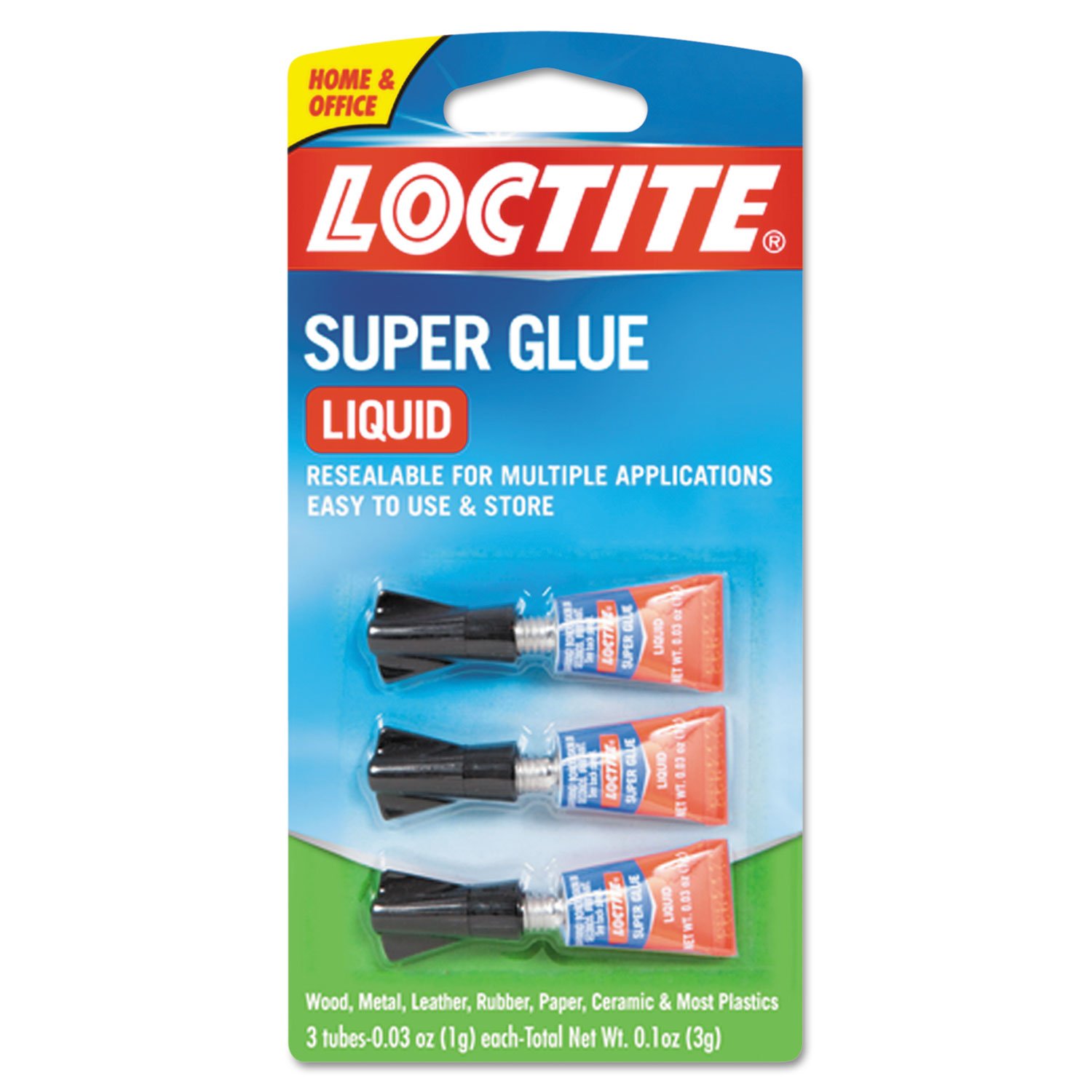 Super Glue Loctite Dries Clear, Paquete De 3 Ml - Venta Internacional.