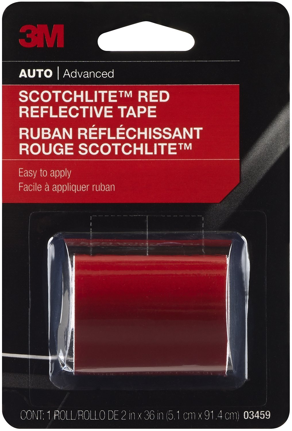 Cinta Reflectante 3m Scotchlite Roja 2 Cm X 91 Cm, 1 Rollo - Venta Internacional.