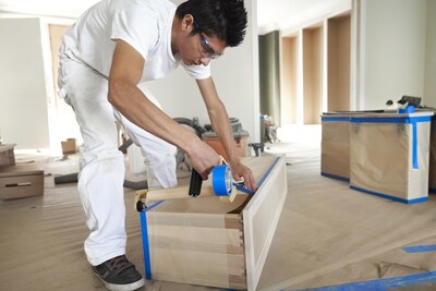 Foto 5 | Máscara De Mano De Plástico 3m, 12 Cm X 110 M, Impermeable, 1 Rollo - Venta Internacional.