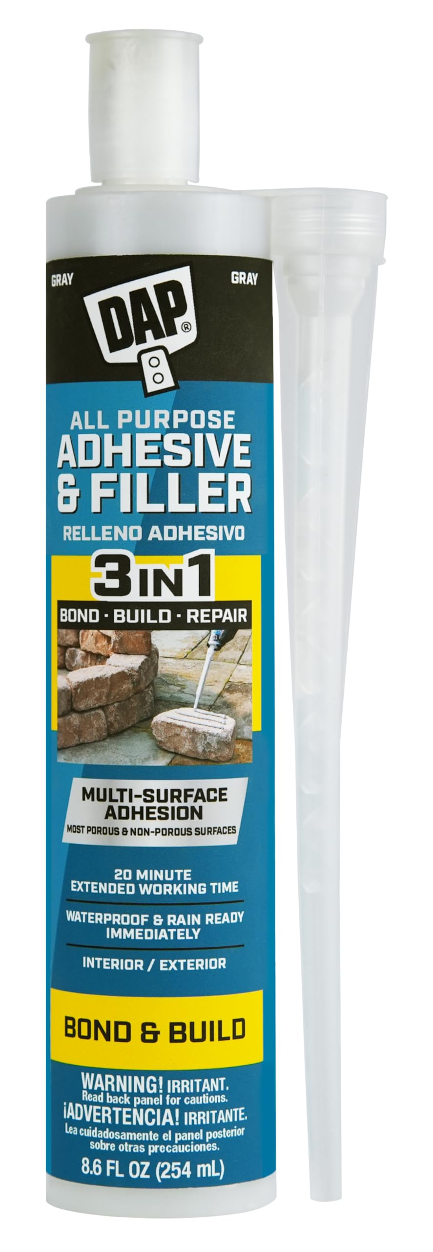 Foto 1 | Adhesivo y Relleno Dap All Purpose Gray 250 ml - Venta Internacional
