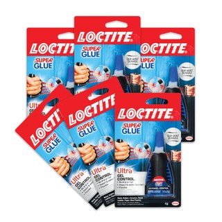 Foto 1 | Super Glue Loctite Ultra Gel Control 4 Ml 6 Unidades Transparente - Venta Internacional.