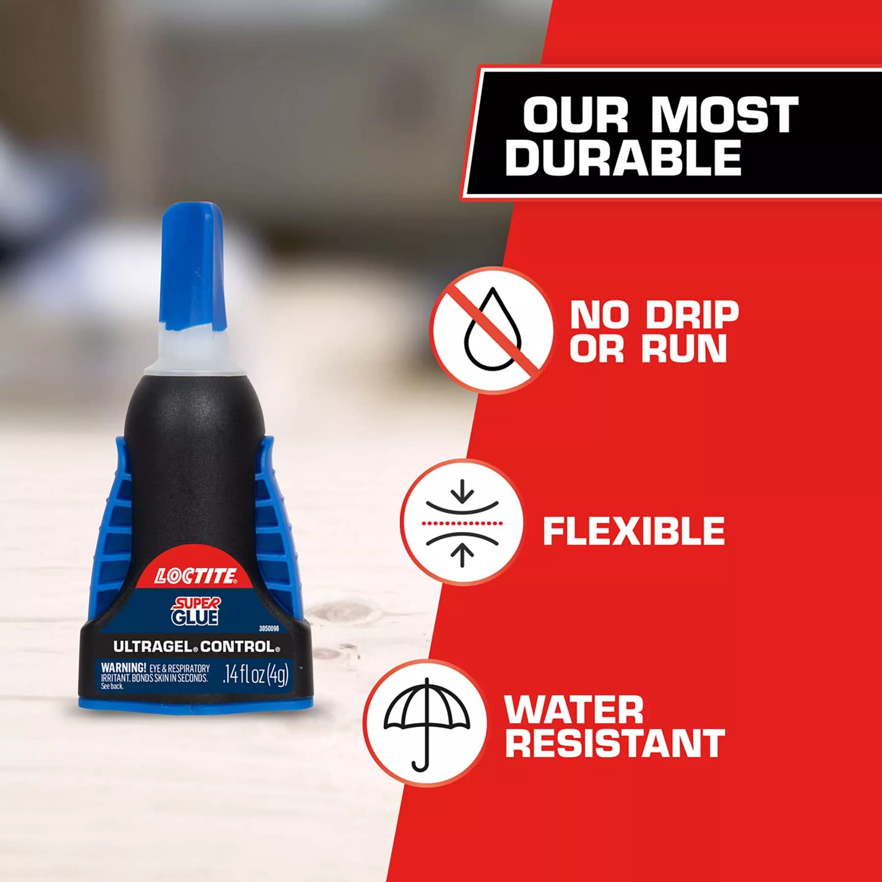 Foto 5 pulgar | Super Glue Loctite Ultra Gel Control  4 Ml  6 Unidades  Transparente - Venta Internacional.
