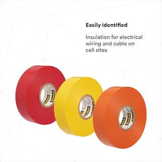 Foto 3 | Cinta Aislante De Vinilo Escocés 3m Con Codificación De Colores 35 1 27 Cm X 6 M - Venta Internacional.