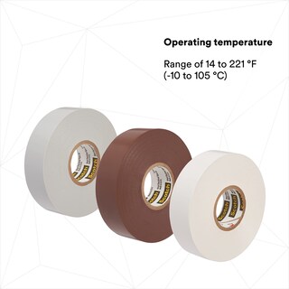 Foto 5 | Cinta Aislante De Vinilo Escocés 3m Con Codificación De Colores 35 1 27 Cm X 6 M - Venta Internacional.