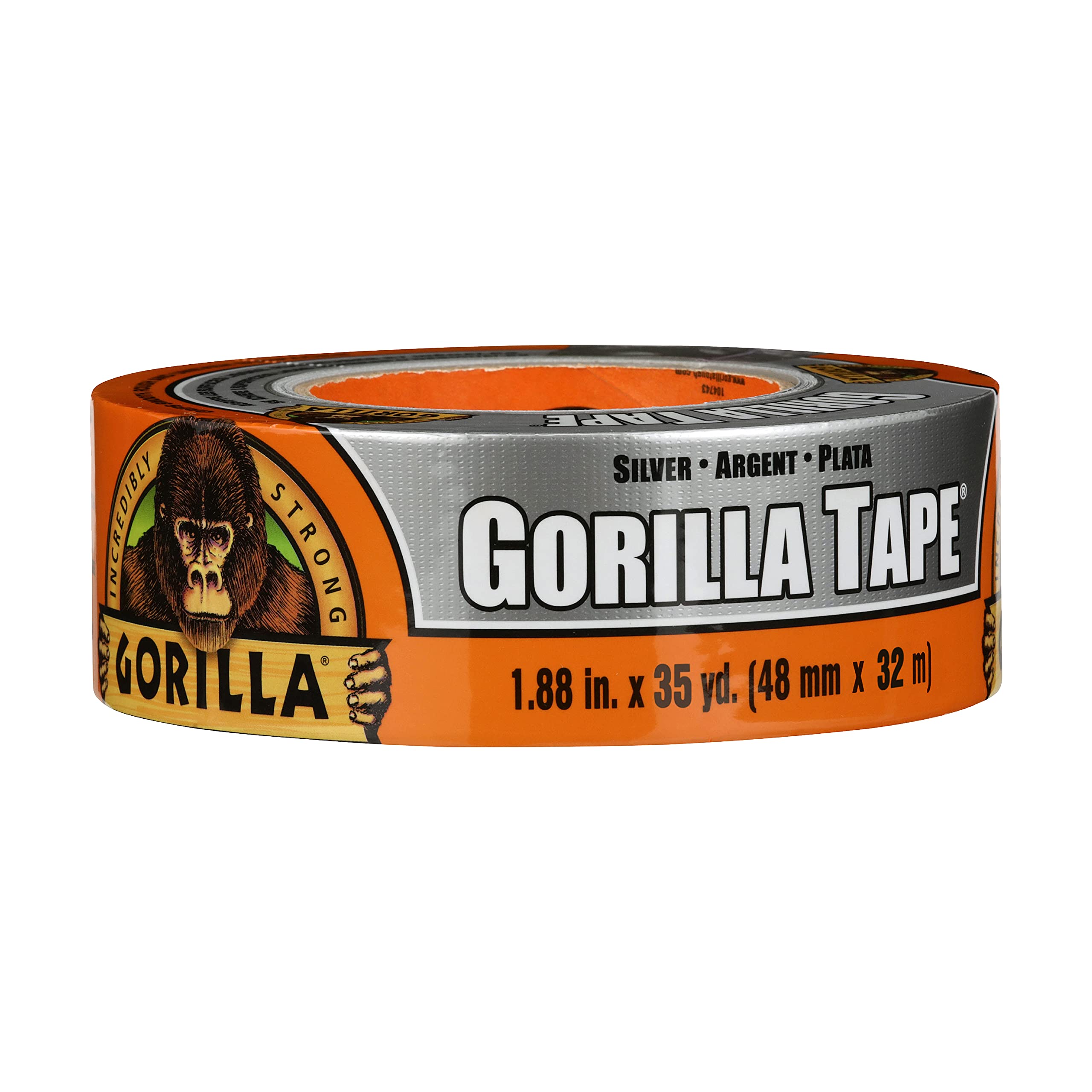Foto 4 | Cinta Adhesiva Gorilla Silver  1 88 Cm X 32 M  Paquete De 1 - Venta Internacional.