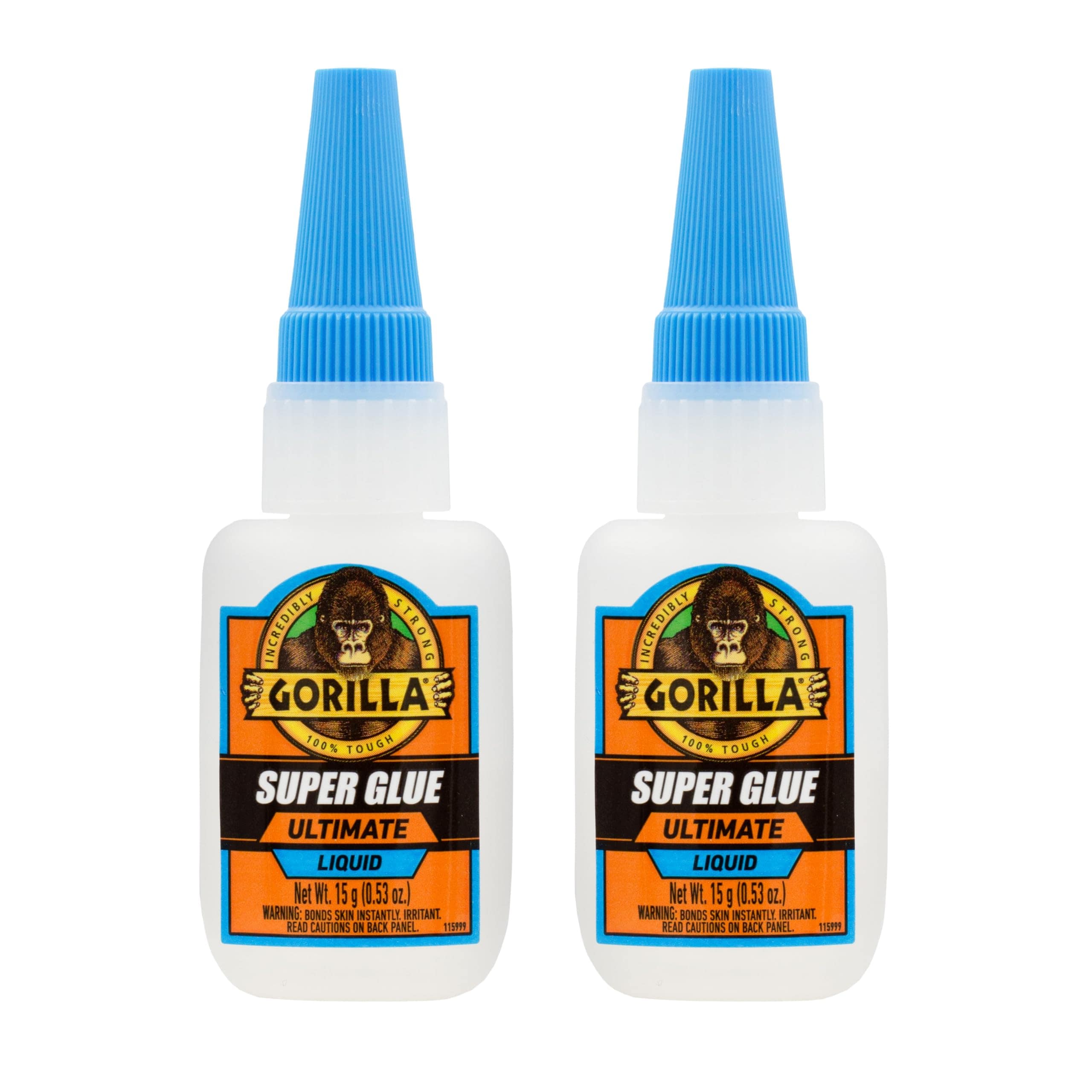Super Glue Gorilla Ultimate Clear 15 G (paquete De 2) - Venta Internacional. $593