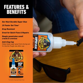 Foto 4 | Super Glue Gorilla Ultimate Clear 15 G (paquete De 2) - Venta Internacional.