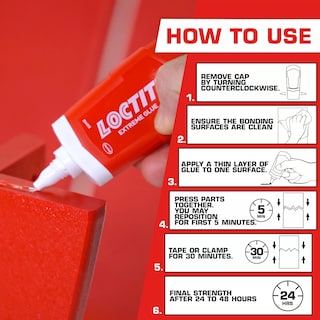 Foto 2 | Glue Loctite Extreme Clear Tubo De 48 Ml 6 Unidades Para Madera Y Metal - Venta Internacional.