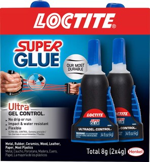 Foto 1 | Super Glue Loctite Ultra Gel Control 4 Ml Transparente Paquete De 2 - Venta Internacional.
