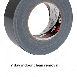 Foto 6 | Cinta Adhesiva 3m Dt8 De Resistencia Industrial Negra 48 Mm X 55 M X 0 2 Mm - Venta Internacional.