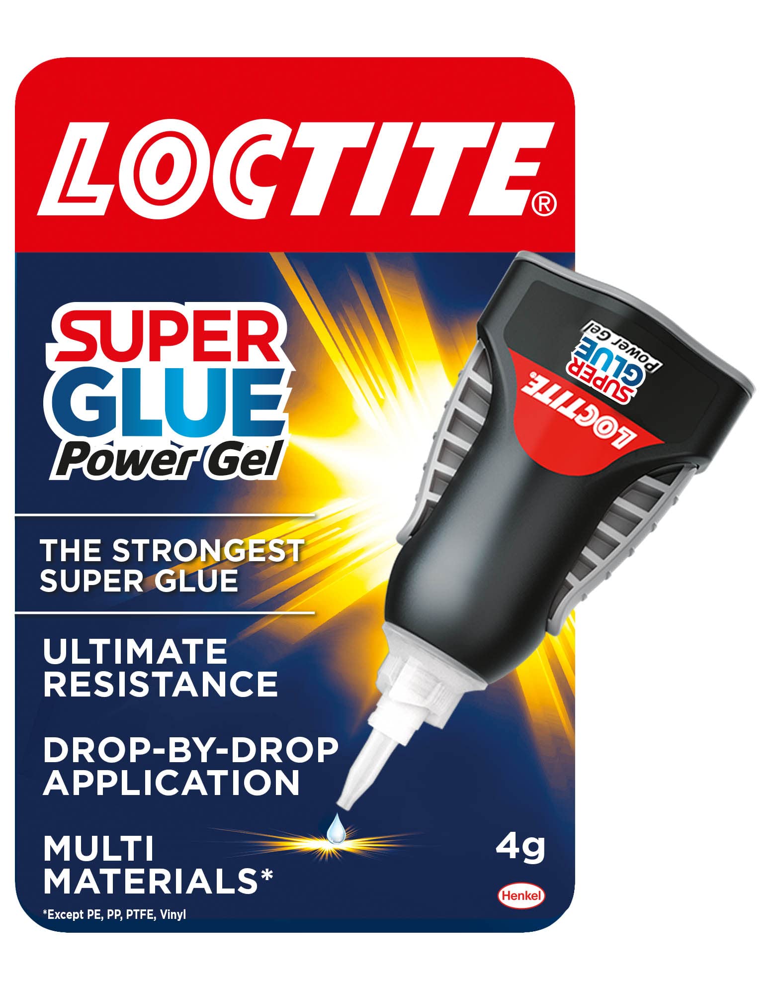 Foto 2 pulgar | Super Glue Loctite Power Flex Control  3 Ml  Para Vertical - Venta Internacional.