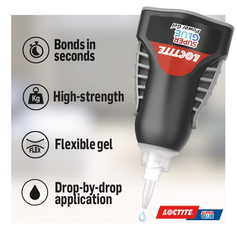 Foto 3 pulgar | Super Glue Loctite Power Flex Control  3 Ml  Para Vertical - Venta Internacional.