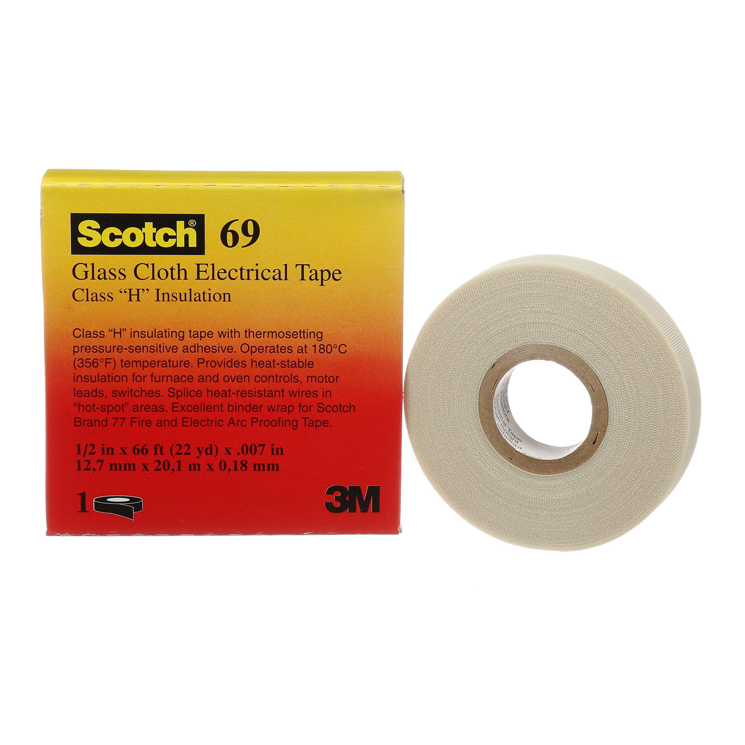 Foto 2 pulgar | Cinta Aislante 3m Scotch Glass Gel 69  1 Rollo De 1 27 Cm X 20 M - Venta Internacional.