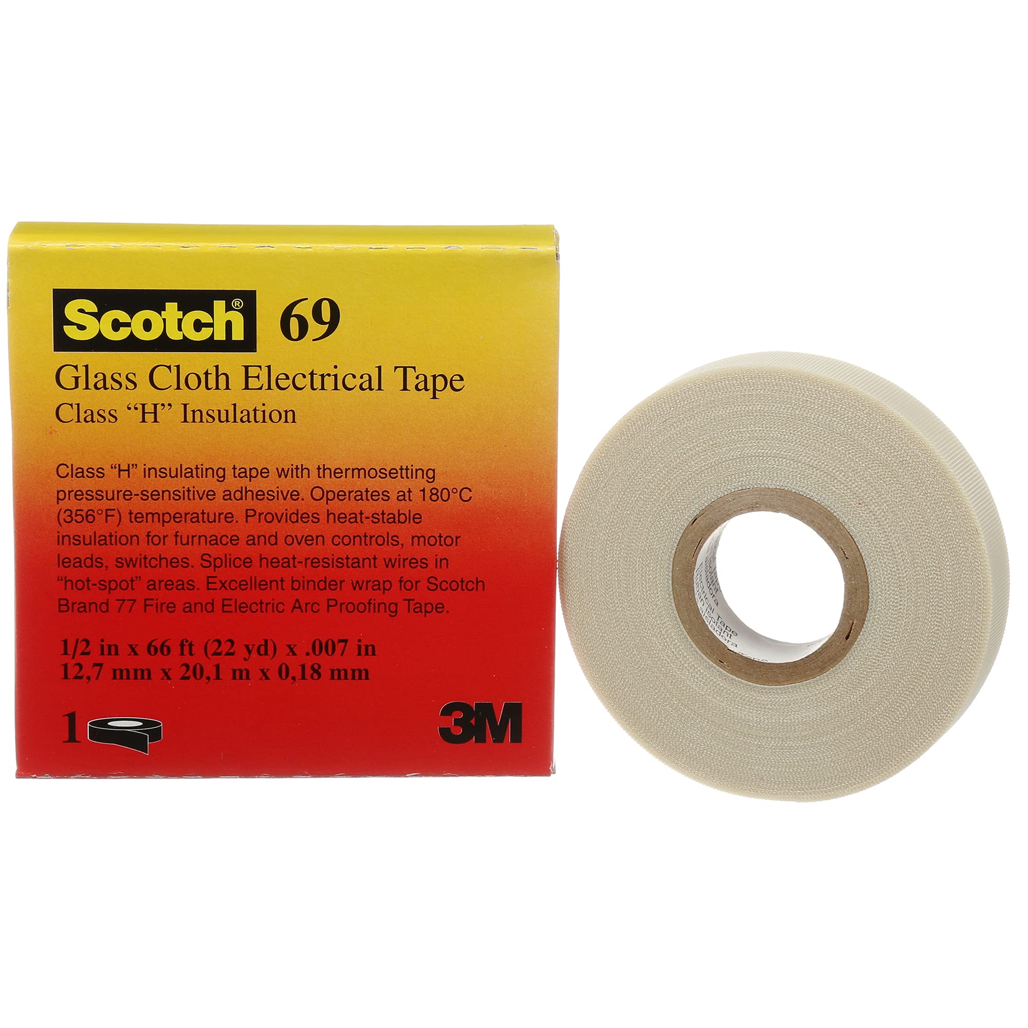 Foto 6 pulgar | Cinta Aislante 3m Scotch Glass Gel 69  1 Rollo De 1 27 Cm X 20 M - Venta Internacional.