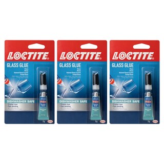 Foto 1 | Pegamento Para Vidrio Glue Loctite Apto Para Lavavajillas Botella De 2 G Paquete De 3 - Venta Internacional.
