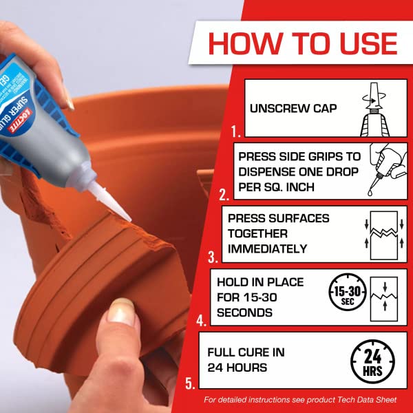 Foto 2 | Super Glue Loctite Gel Control  4 Ml  Transparente  Paquete De 6 - Venta Internacional.