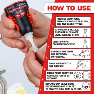 Foto 2 | Super Glue Loctite Ultra Liquid Control 4 Ml Transparente Paquete De 3 - Venta Internacional.