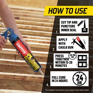 Foto 2 | Adhesivo De Construcción Loctite Pl Premium 295 Ml Paquete De 12 - Venta Internacional.