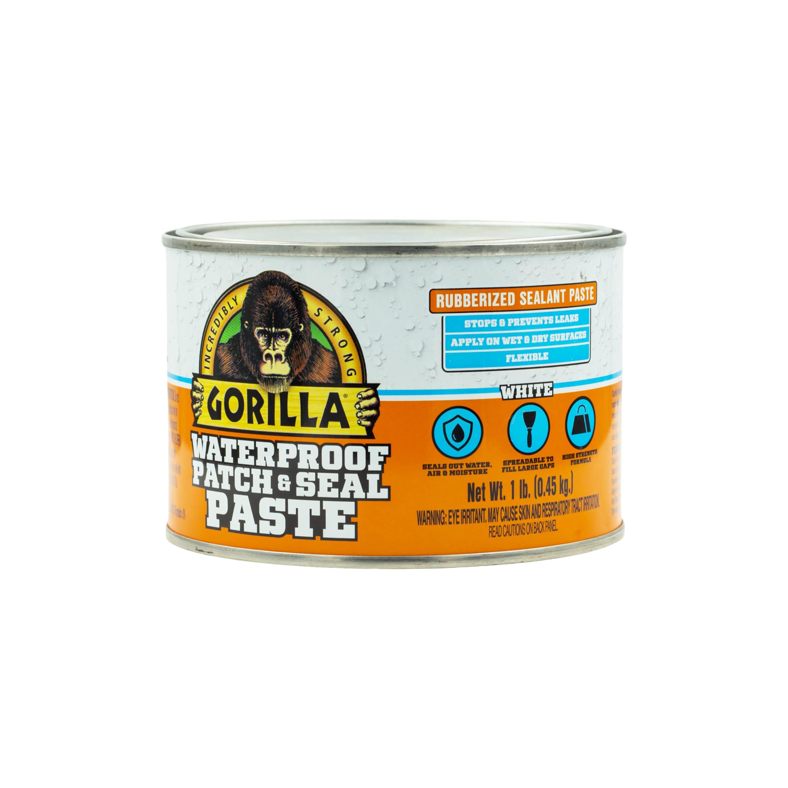 Pasta Selladora Gorilla Waterproof Patch & Seal White  454 G - Venta Internacional. $664