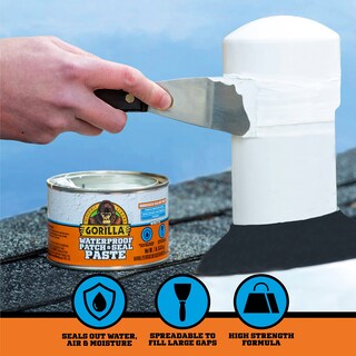 Foto 3 | Pasta Selladora Gorilla Waterproof Patch & Seal White 454 G - Venta Internacional.