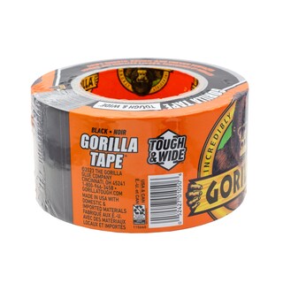 Foto 6 | Cinta Adhesiva Gorilla Tough & Wide Negra 2 88 Cm X 22 86 M (paquete De 1) - Venta Internacional.