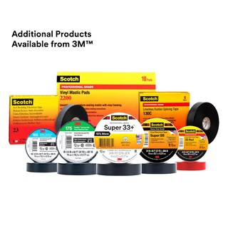 Foto 6 | Cinta Aislante 3m Scotch Vinyl Super 88 De 1 5 Cm X 13 4 M Color Negro - Venta Internacional.