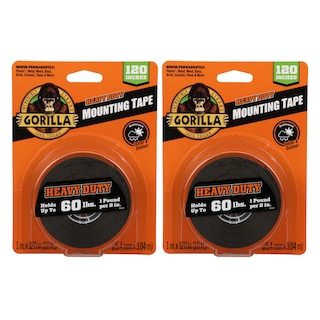 Foto 1 | Cinta De Montaje Gorilla Heavy Duty De Doble Cara 1 Cm X 120 Cm - Venta Internacional.