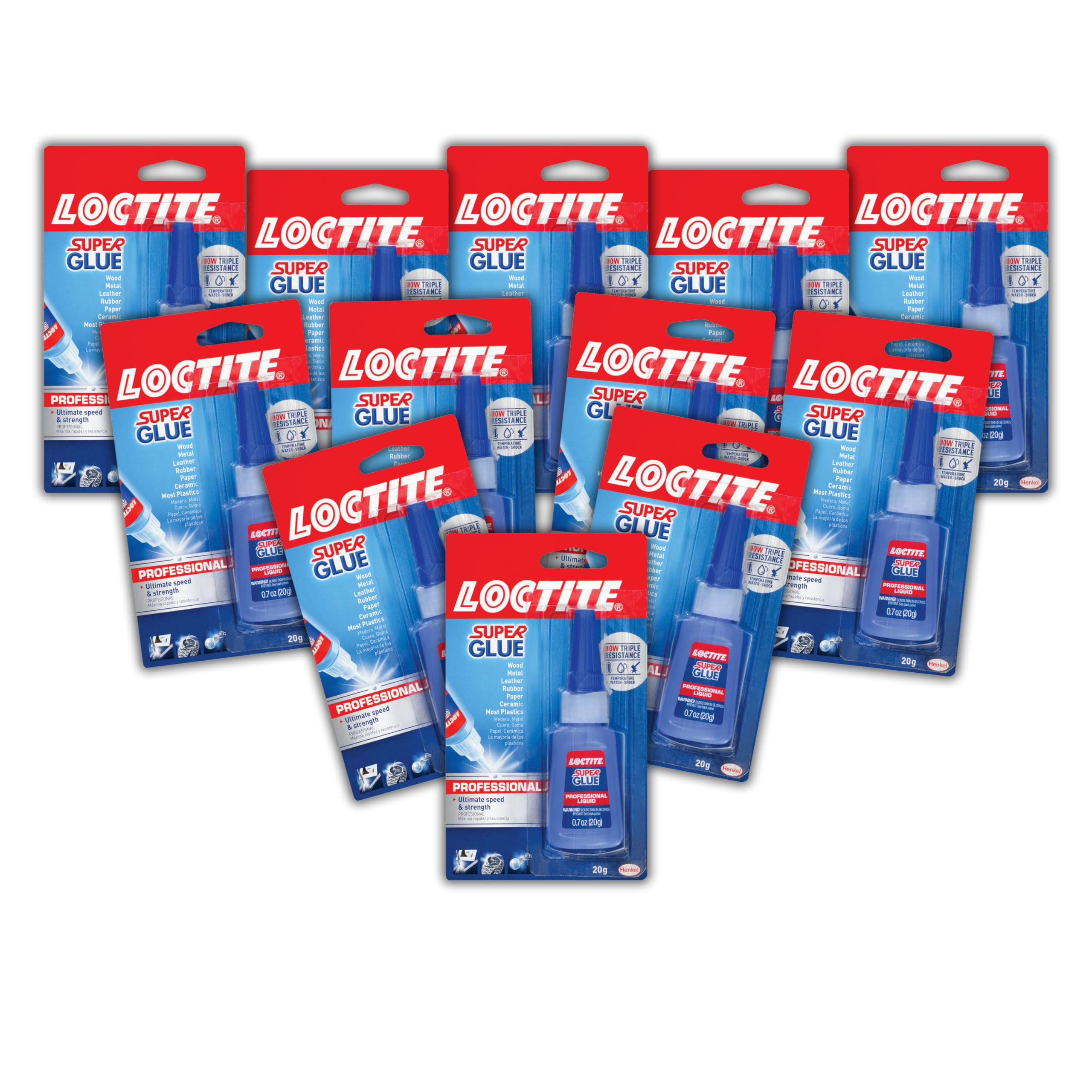 Foto 2 pulgar | Super Glue Loctite Liquid Professional  4 Ml  Transparente  Paquete De 12 - Venta Internacional.