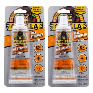 Foto 1 | Adhesivo Para Construcción Gorilla Max Strength 75 Ml Pegamento Transparente - Venta Internacional.