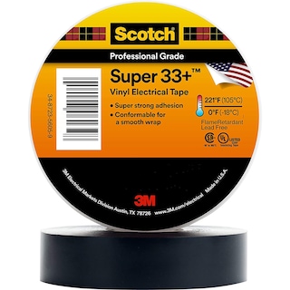 Foto 1 | Cinta Aislante 3m Scotch Super 33+ De 1 Pulgada X 36 Yardas De Primera Calidad - Venta Internacional.