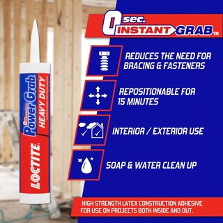 Foto 4 | Adhesivo De Construcción Loctite Power Grab Express 270 Ml Paquete De 6 - Venta Internacional.