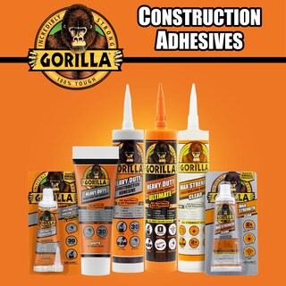 Foto 6 | Adhesivo De Construcción Gorilla Heavy Duty 207 Ml Blanco Paquete De 2 - Venta Internacional.