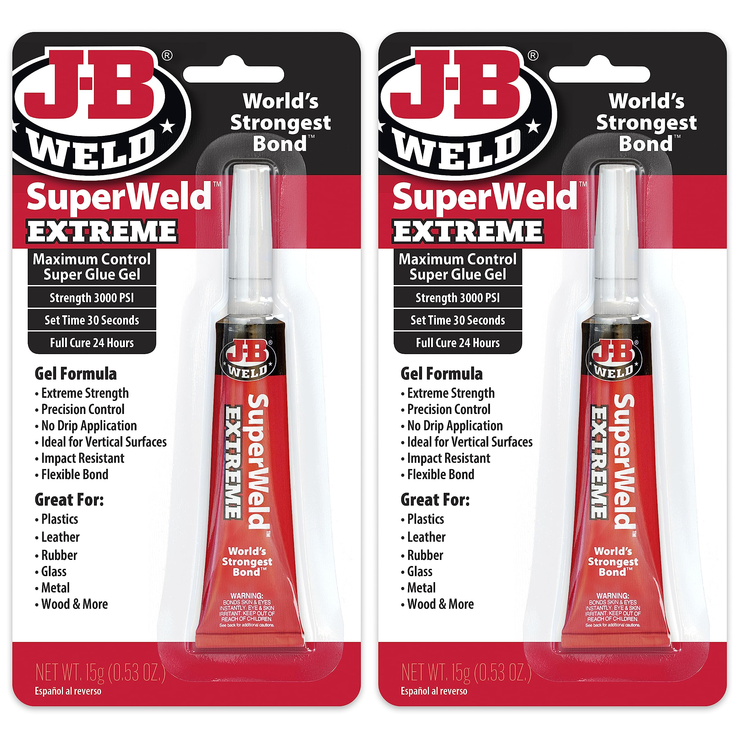Foto 2 pulgar | Gel Superglue J-b Weld Superweld Extreme  15 Ml  Paquete De 2 - Venta Internacional.