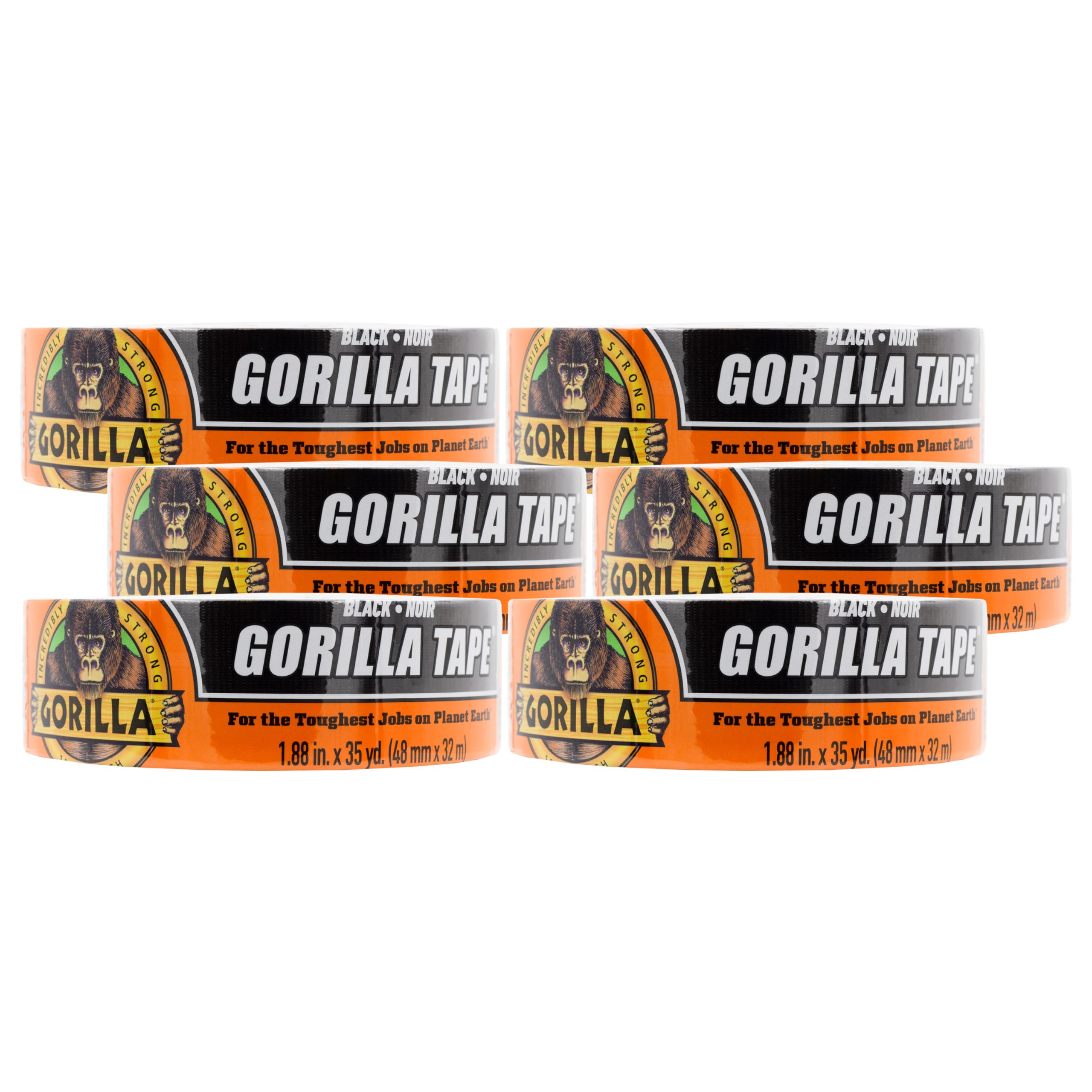 Foto 2 pulgar | Cinta Adhesiva Gorilla Black  1 88 Cm X 32 M (paquete De 6)  Resistente - Venta Internacional.