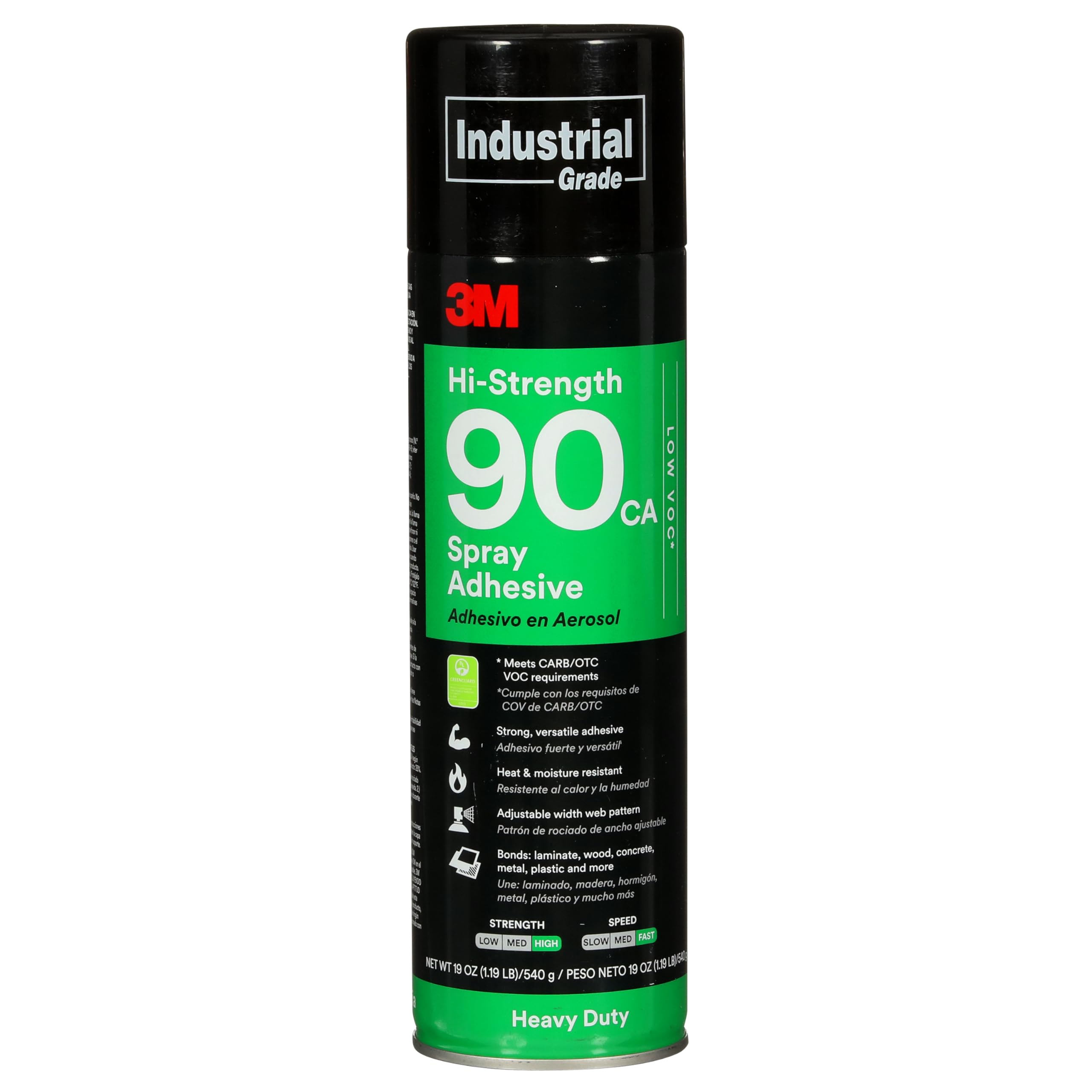 Foto 2 pulgar | Adhesivo En Aerosol 3m Hi-strength 90 Ca Con Bajo Contenido De Cov  550 Ml - Venta Internacional.