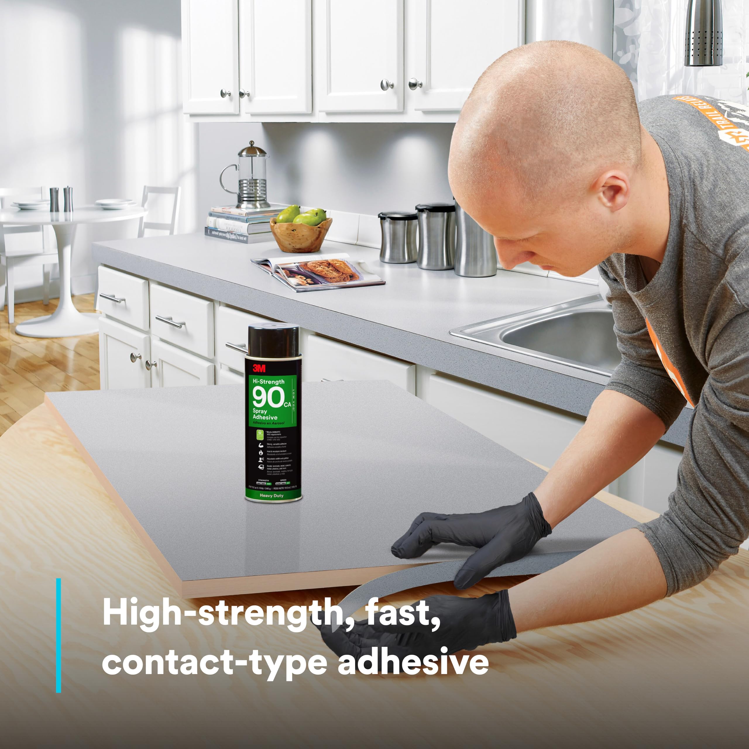 Foto 6 pulgar | Adhesivo En Aerosol 3m Hi-strength 90 Ca Con Bajo Contenido De Cov  550 Ml - Venta Internacional.
