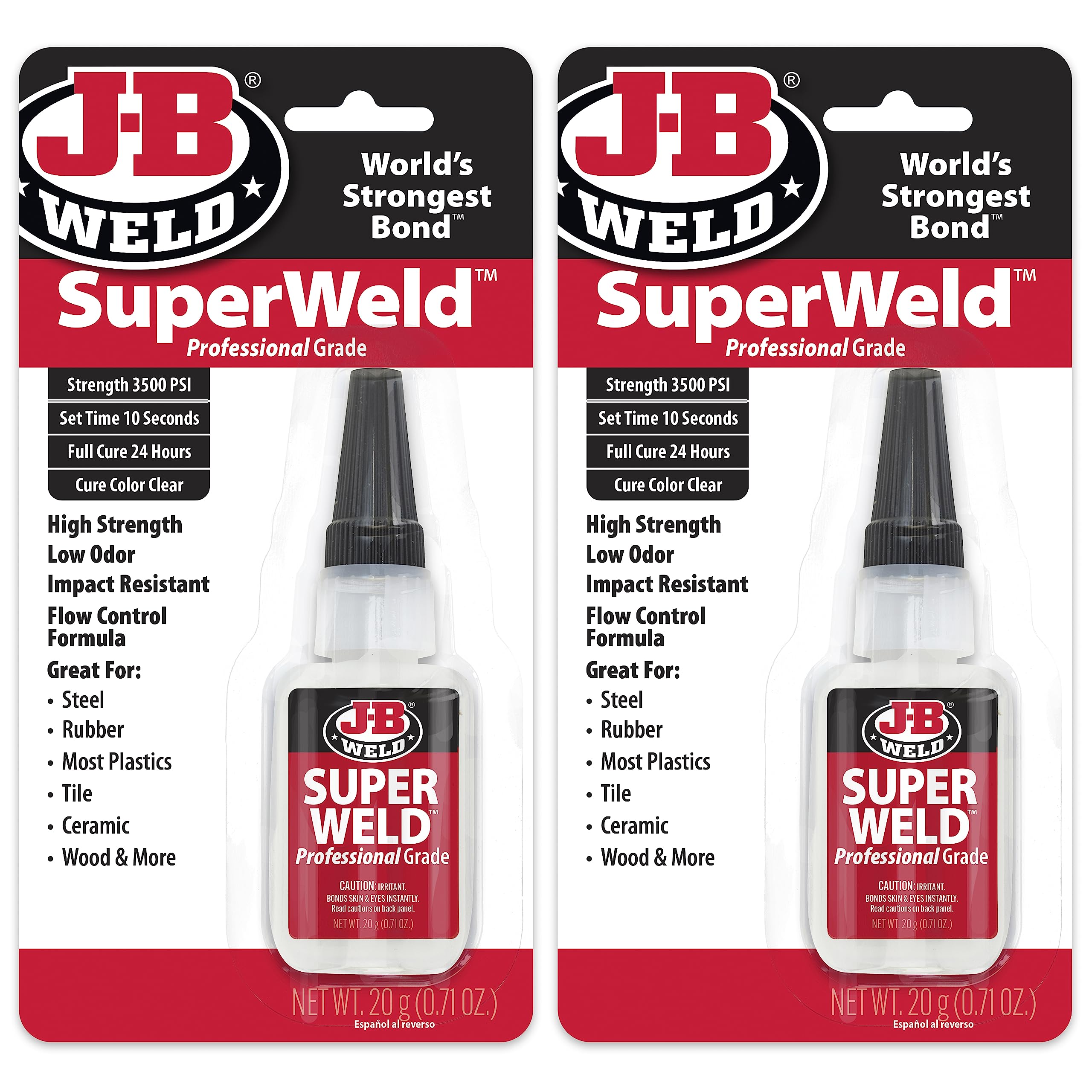 Foto 2 pulgar | Superglue J-b Weld Superweld De Calidad Profesional  20 G X 2 - Venta Internacional.