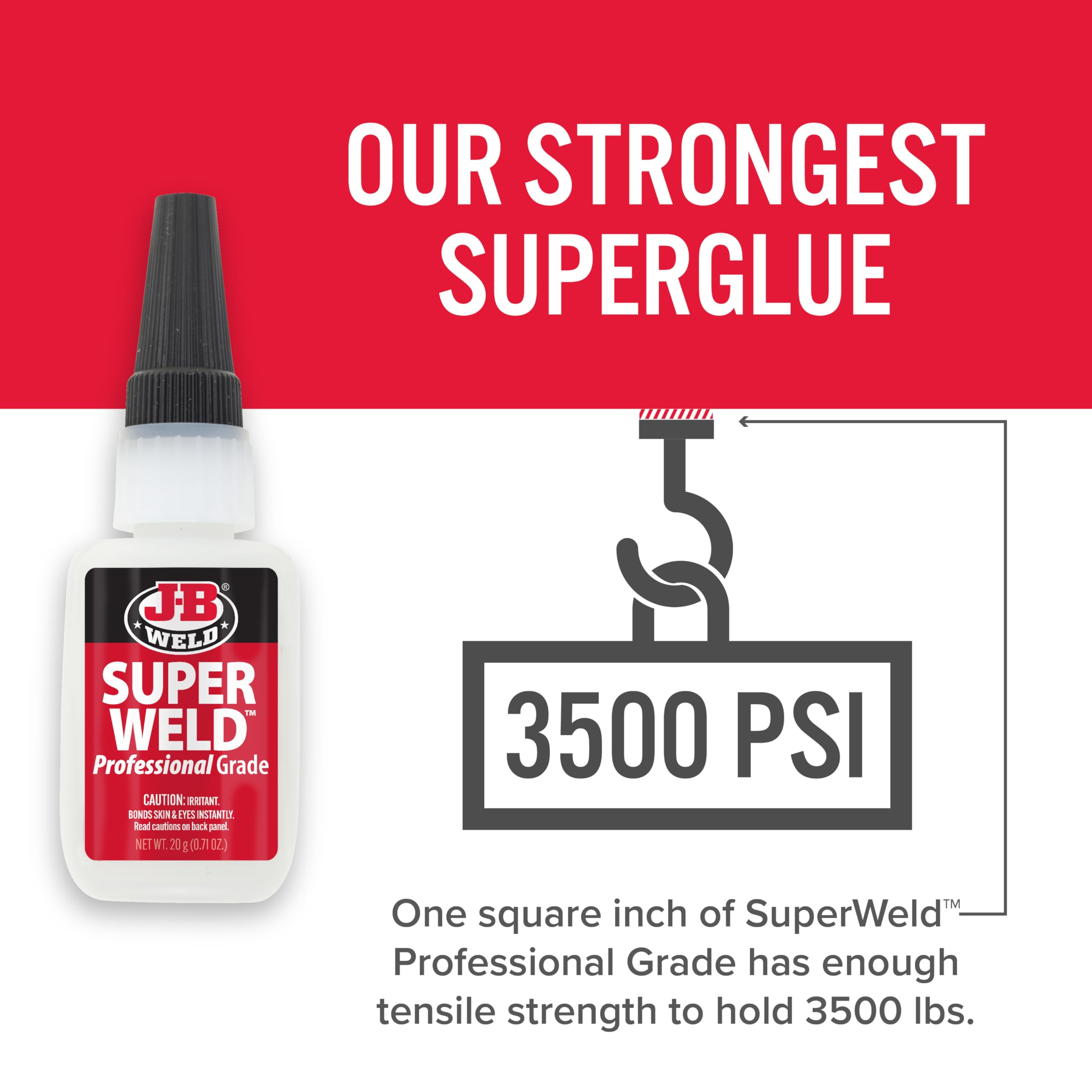 Foto 3 pulgar | Superglue J-b Weld Superweld De Calidad Profesional  20 G X 2 - Venta Internacional.