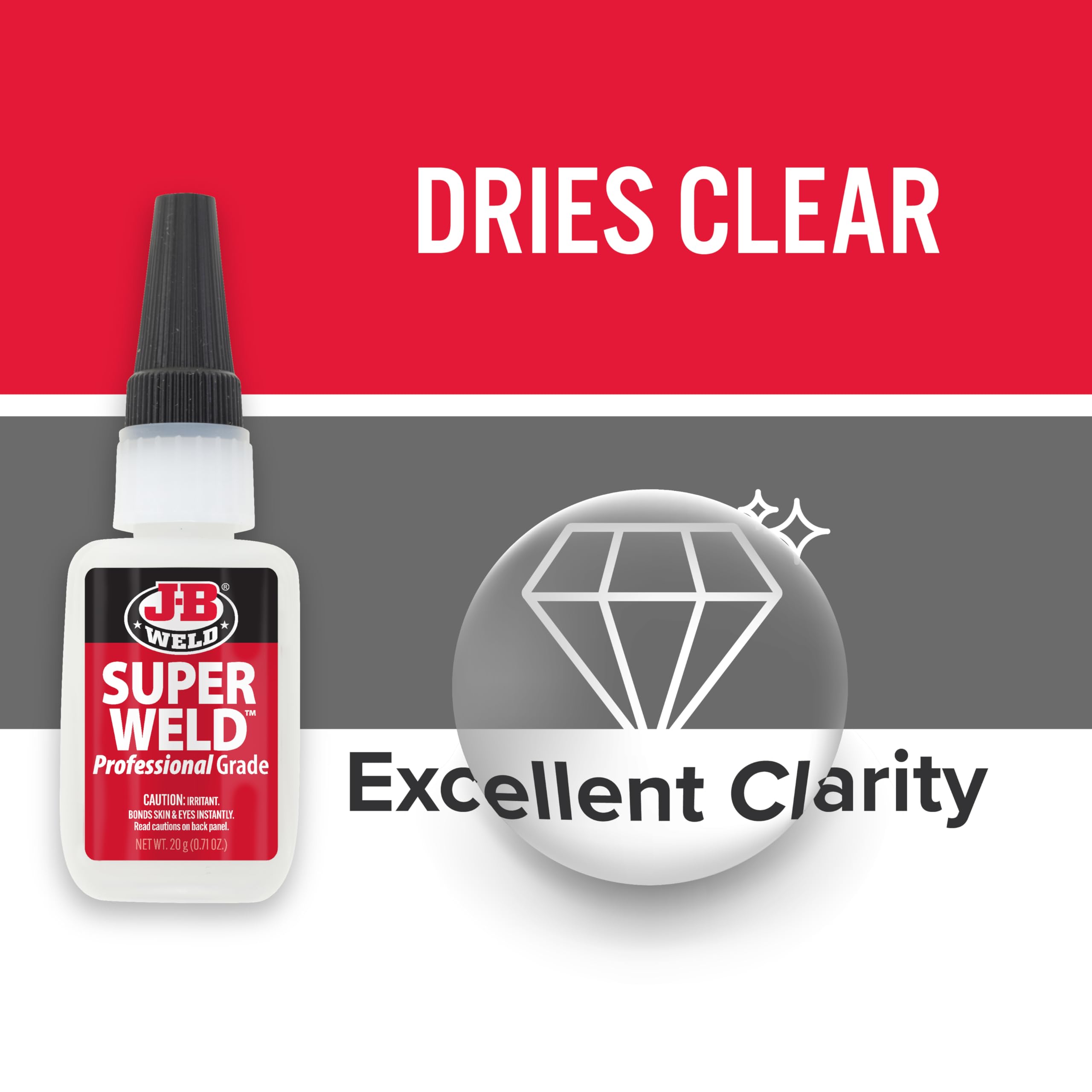 Foto 8 pulgar | Superglue J-b Weld Superweld De Calidad Profesional  20 G X 2 - Venta Internacional.