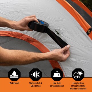 Foto 2 | Cinta Adhesiva Gorilla All Weather Color Negro 1 88 Cm X 22 86 M (paquete De 2) - Venta Internacional.