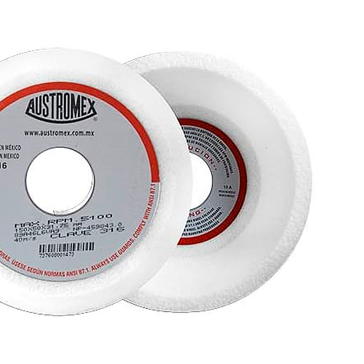 Foto 4 | Copa Abrasiva Austromex color Blanco
