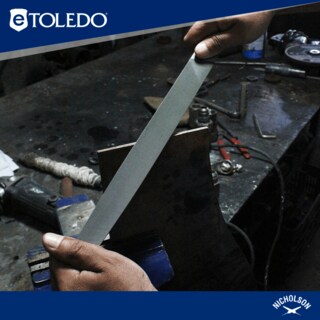 Foto 2 | Lima Plana Bastarda Crescent Nicholson 22020