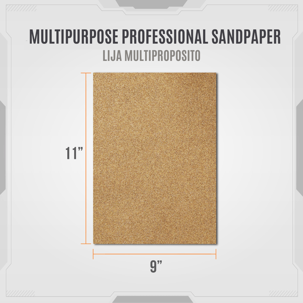 Foto 5 pulgar | Lija para Madera Fandeli C081 240 23 X 28 cm 50 5 Piezas