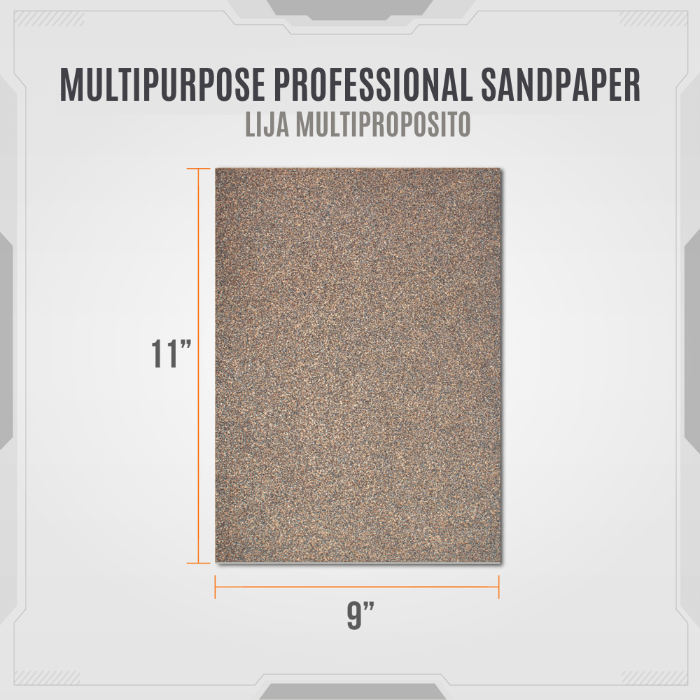 Foto 5 pulgar | Lijas para Madera Fandeli D081 050 23 X 28 cm 25 Piezas