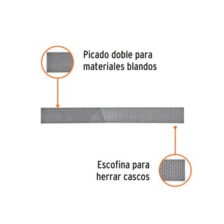 Foto 2 | Lima Escofina Truper Leh14 para Herrar 14 Pul