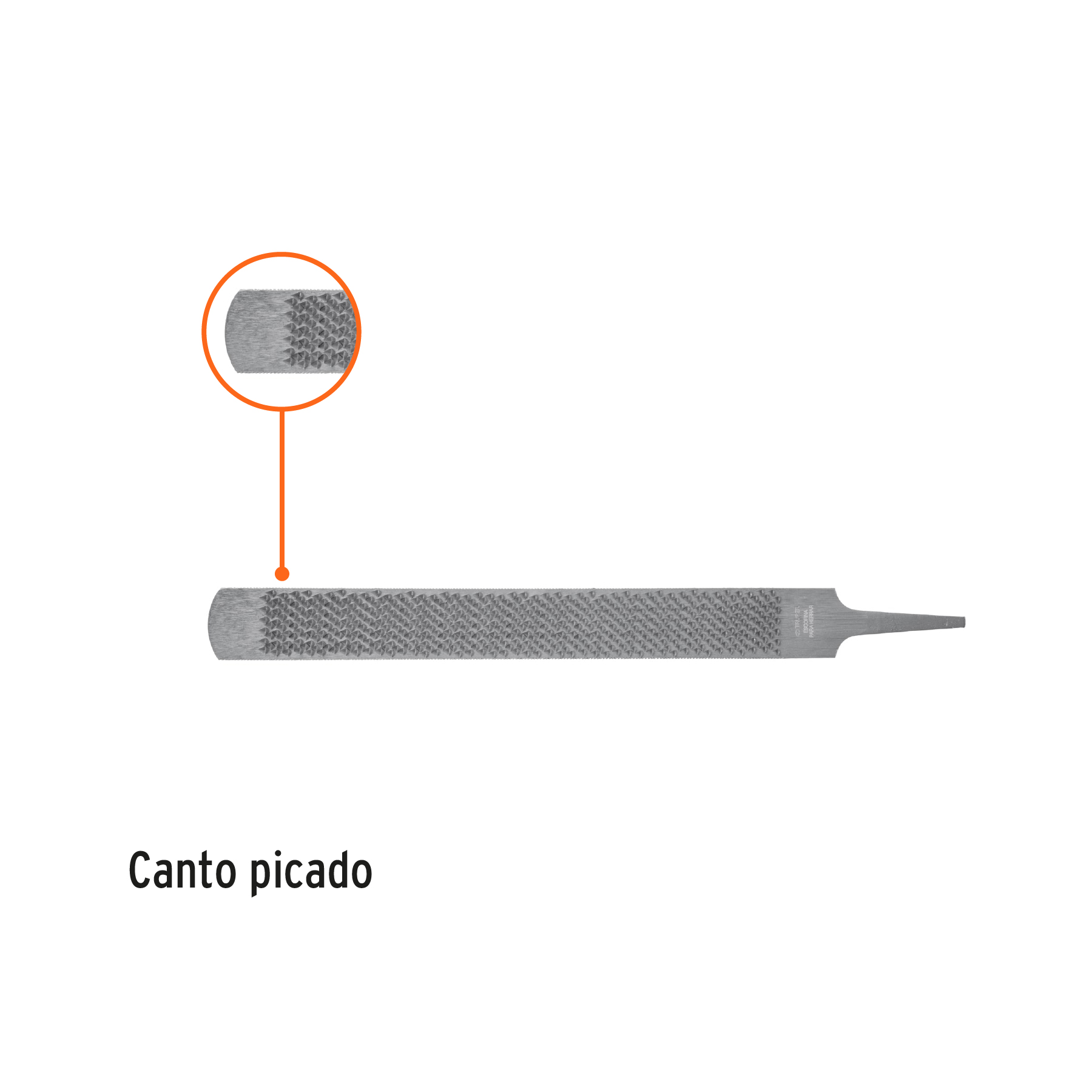 Foto 3 pulgar | Lima Escofina para Herrar Truper Lehe14 con Zanco 14 Pul