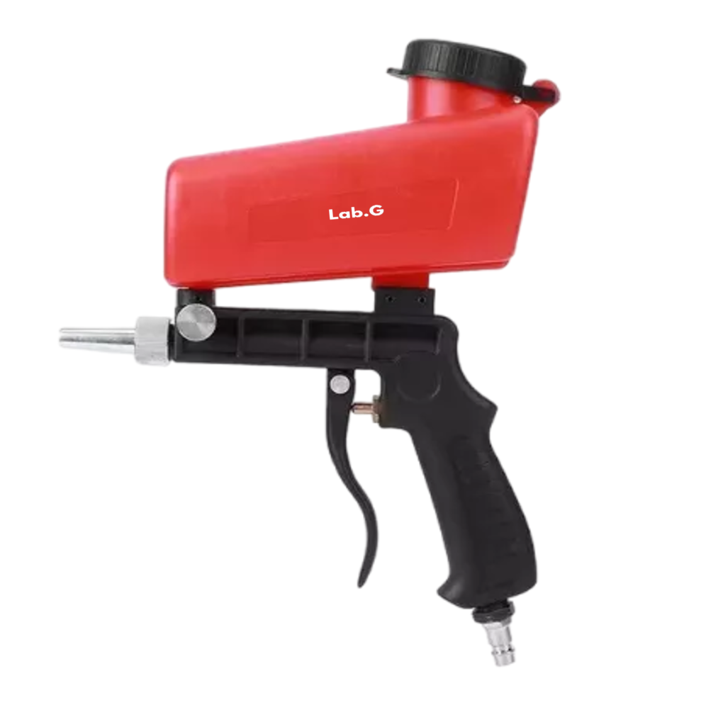 Foto 1 | Pistola De Chorro De Arena Neumática De Mano, Negro/rojo