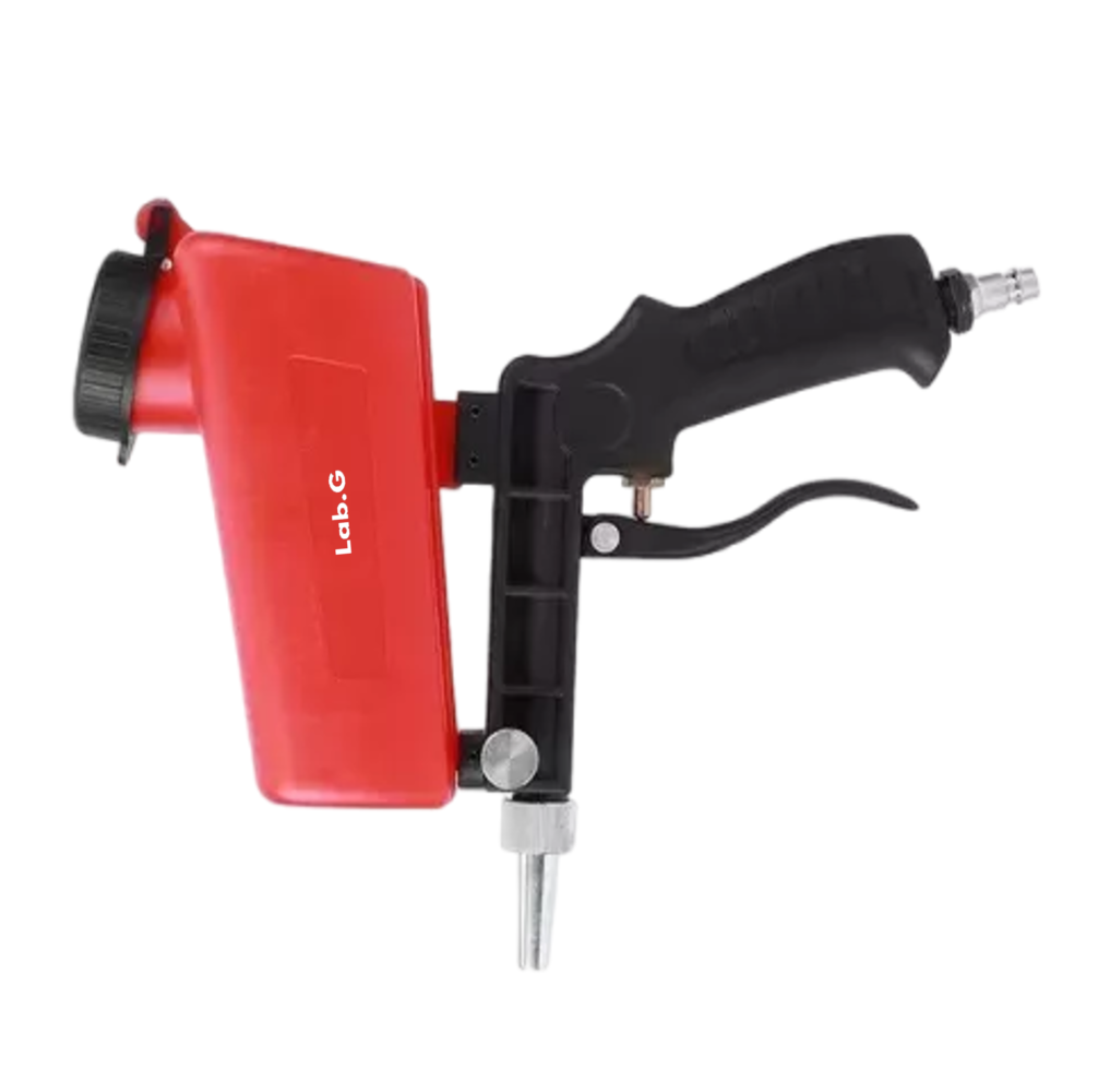 Foto 2 | Pistola De Chorro De Arena Neumática De Mano, Negro/rojo